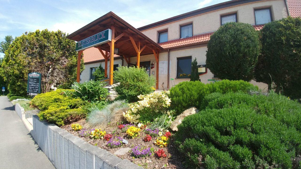 Hotel-Restaurant Elsterblick Elsteraue Exterior photo
